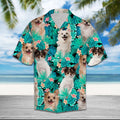 Chihuahua Tropical Hawaiian Shirt, Cute Chihuahua Aloha Shirts, Summer Short Sleeve Shirts