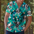 Dalmatian Tropical Hawaiian Shirt, Dalmatian Dog Aloha Shirts, Summer Short Sleeve Shirts