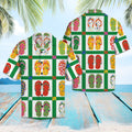 Colorful Flip Flop Hawaiian Shirt, Summer Short Sleeve Shirts, Beach Vacation Aloha Shirts