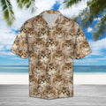 British Longhair Awesome Hawaiian Shirt, Summer Short Sleeve Shirts, Fluffy Cat Aloha Shirts