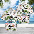 Boxer Vacation Hawaiian Shirt, Boxer Dog Vacation Aloha Shirts, Summer Short Sleeve Shirts