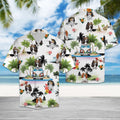 Cavalier King Charles Spaniel Vacation Hawaiian Shirt, Vacation Dog Aloha Shirts, Summer Short Sleeve Shirts