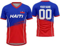 Personalized Haiti Soccer Jersey 2026, Custom Maillot Football Shirts, Team Fans Football T-shirt