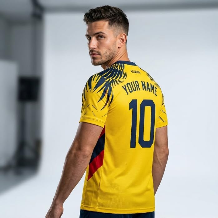 Ecuador Soccer Jersey 2026 Custom Name Number, Men Women Football Jerseys, Ecuador National Team Sportswear