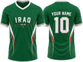 Personalized Nations Soccer Jersey 2026, Custom Iraq Football Jersey Shirts, National Pride Football Shirt