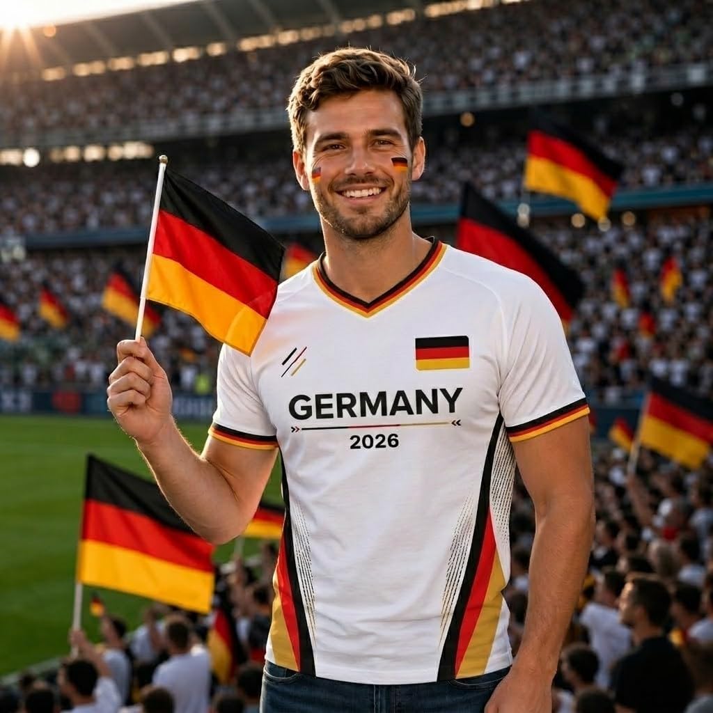 Custom Germany Soccer Jerseys, German Jersey Soccer Men Women, Germany Football T-shirts Match Day