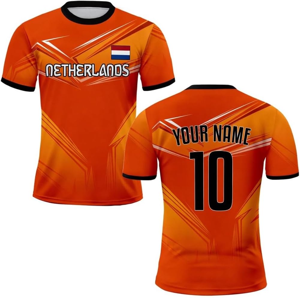 Personalized Netherlands Soccer Jersey 2026, Nederland Netherlands Shirts, Holland Dutch Pride Football Shirt