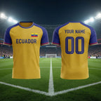 Personalized Ecuador Soccer Jersey 2026, Camiseta de Ecuador Shirts, Men Women Ecuadorian Pride Football Shirt