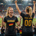 Personalized Germany Soccer Jersey, Custom Germany Jersey with Name Number, Men Women Fanwear Shirt