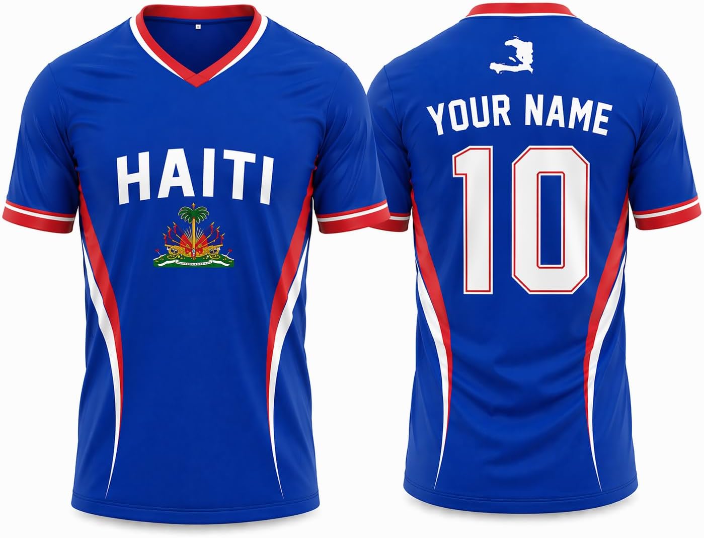 Personalized Haiti Soccer Jersey 2026, Custom Haitian Football Shirts, Pride Maillot Football Uniform