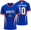 Personalized Haiti Soccer Jersey 2026, Custom Maillot Football Shirt, Team Fans Football T-shirt