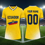 Personalized Ecuador Soccer Jersey 2026, Camiseta de Ecuador Football Shirts, Ecuadorian Pride Team Uniform