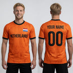 Netherlands Soccer Jersey Custom Name Number, Holland Jerseys for Men Women, Dutch Football Fan Shirt