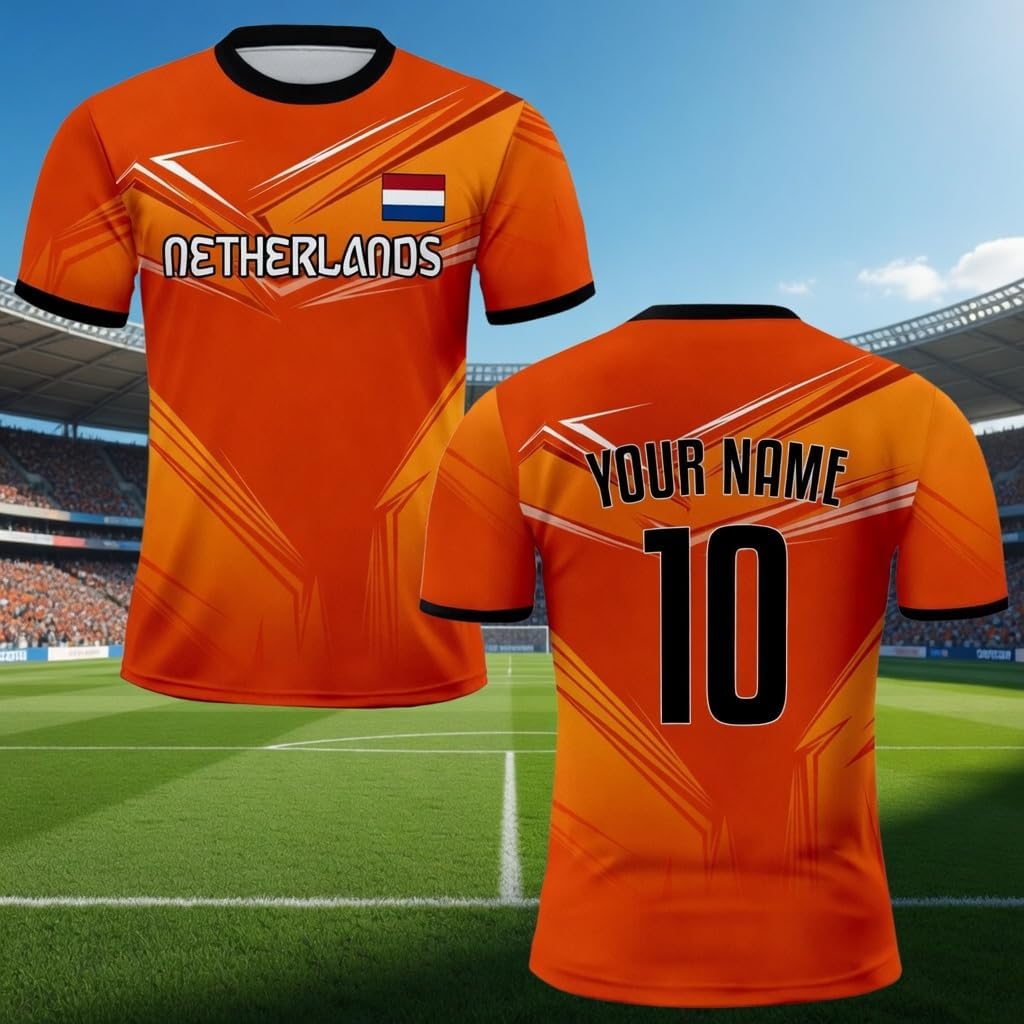 Personalized Netherlands Soccer Jersey 2026, Nederland Netherlands Shirts, Holland Dutch Pride Football Shirt