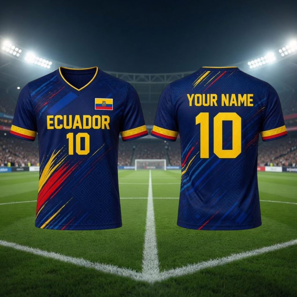 Personalized Ecuador Soccer Jersey 2026, Camiseta de Ecuador Football Jerseys, Ecuadorian Pride T-shirts