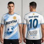 Argentina Soccer Jersey 2026 Custom Name Number, Football Shirts for Men Women, Argentina Jerseys