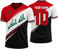 Custom Iraq Soccer Jersey 2026, Personalized Football Shirt, Iraq Flag Soccer Apparel
