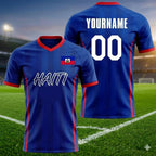 Personalized Haiti Soccer Jersey 2026, Custom Maillot Football Shirts, Haitian Pride Fan T-shirts