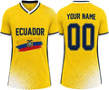 Personalized Ecuador Soccer Jersey 2026, Camiseta de Ecuador Football Shirts, Ecuadorian Pride Team Uniform