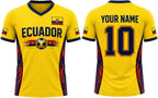 Personalized Ecuador Soccer Jersey 2026, Camiseta de Ecuador Shirts, Ecuadorian Flag Pride T-shirt