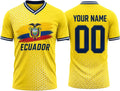 Personalized Ecuador Soccer Jersey 2026, Camiseta de Ecuador Shirts, Men Women Football Uniforms