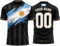 Argentina Soccer Jersey Custom Name Number, Soccer Shirts for Men Women, Personalized Argentina Apparel