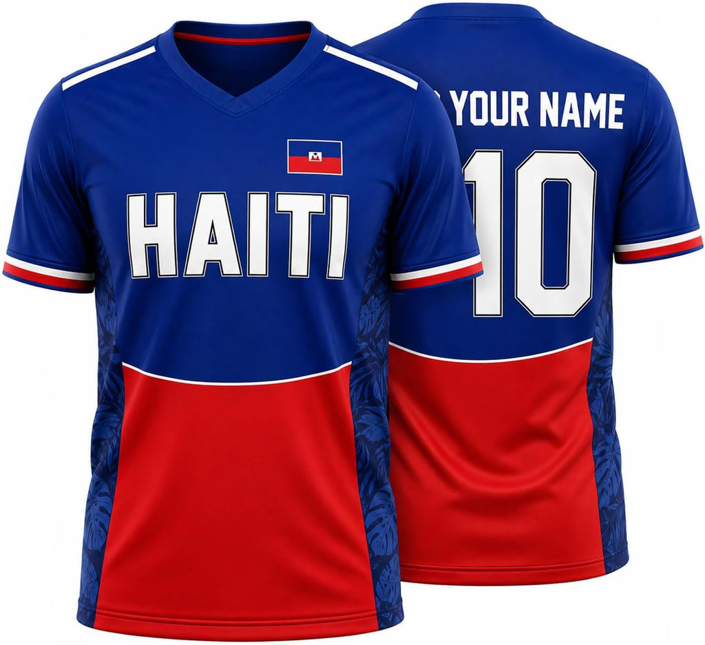 Haiti Soccer Jersey Custom Name Number, Haitian Football Shirt, Haiti Football Jersey Men Women Apparel