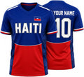 Haiti Soccer Jersey Custom Name Number, Haitian Football Shirt, Haiti Football Jersey Men Women Apparel