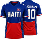 Haiti Soccer Jersey Custom Name Number, Haitian Football Shirt, Haiti Football Jersey Men Women Apparel