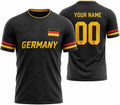Custom Germany Soccer Jersey, German Jersey Soccer Men Women, Germany Football T-shirt Match Day