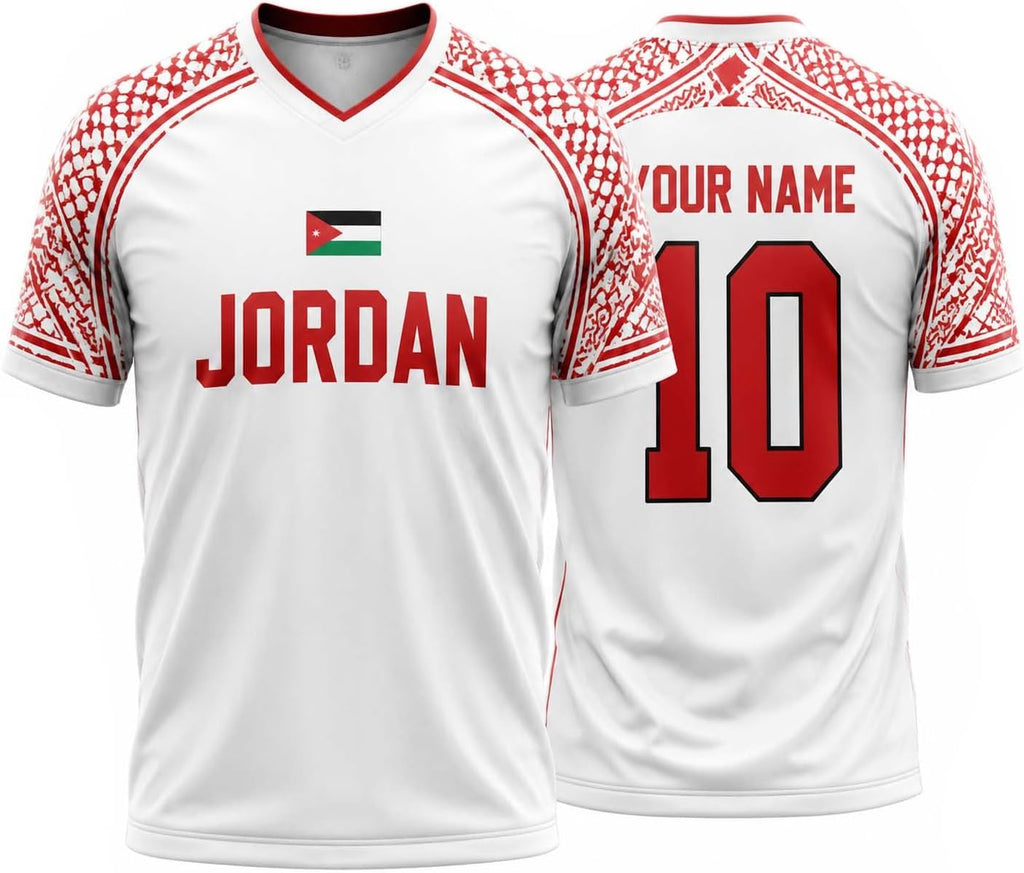 Custom Jordan Soccer Jersey Shirt, Jordan Football Shirt, Personalized Name Number Fan Apparel