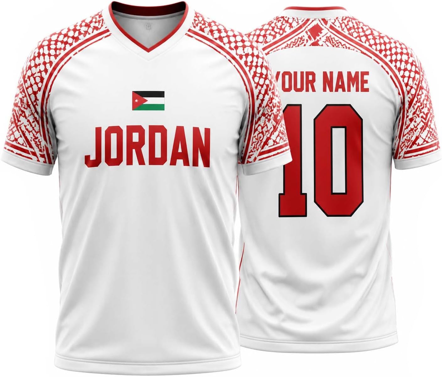 Custom Jordan Soccer Jersey Shirt, Jordan Football Shirt, Personalized Name Number Fan Apparel