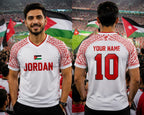 Custom Jordan Soccer Jersey Shirt, Jordan Football Shirt, Personalized Name Number Fan Apparel