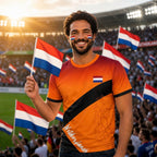 Custom Netherlands Soccer Jersey, Personalized Orange Dutch Football Jerseys, Holland Football Shirt