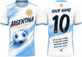 Argentina Soccer Jersey 2026 Custom Name Number, Football Shirts for Men Women, Argentina Jerseys