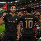 Personalized Jordan Soccer Jersey Shirt, Custom Jordan Jersey Shirts, Jordanian Pride Football Team