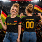 Custom Germany Soccer Jersey, German Jersey Soccer Men Women, Germany Football T-shirt Match Day