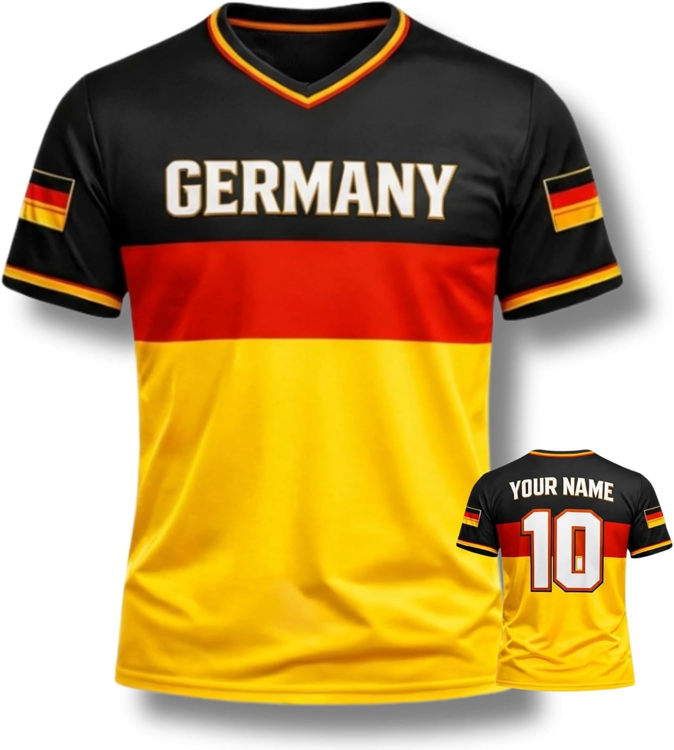 Custom Germany Soccer Jersey, German Soccer Jerseys Men Women, Germany Football T-shirts Match Day
