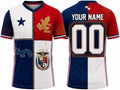 Custom Panama Soccer Jersey 2026, Personalized Name Number Football Shirts, Panama Fan Uniform