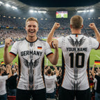 Germany Soccer Jersey Custom Name Number, Personalized Germany Football Fan Jersey, Men Women Game Day Shirt