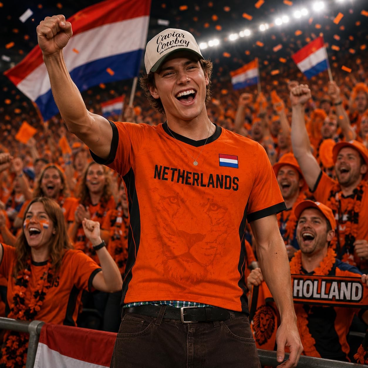 Custom Netherlands Soccer Jersey 2026, Custom Name Number Netherlands Shirt, Men Women Football Uniform