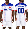 Custom Haiti Soccer Jersey with Name Number, Personalized Football Shirt, Haitian Jersey for Fans