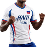 Custom Haiti Soccer Jersey 2026, Custom Maillot Haiti Shirts, Flag Football Team Match Day Uniform