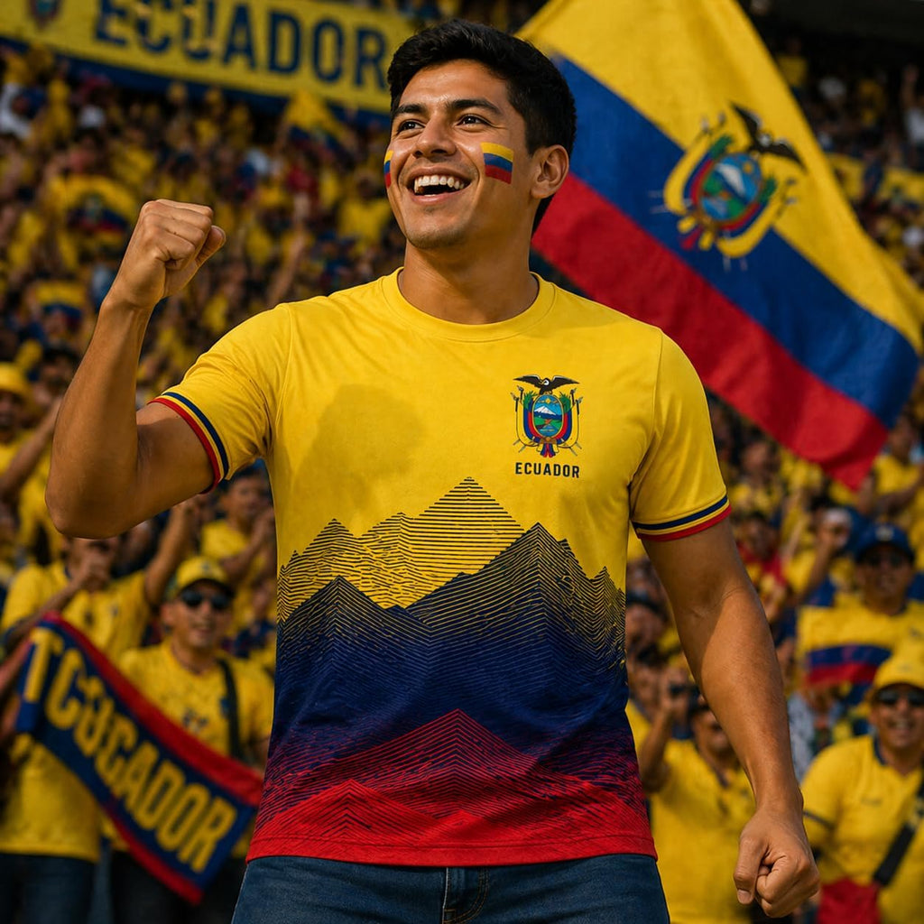 Ecuador Soccer Jersey 2026 Custom Name Number, Football Jerseys for Men Women, Ecuador National Team Jersey