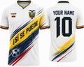 Ecuador Soccer Jersey 2026 Custom Name Number, Soccer Fan Shirts Men Women, Football Jersey Game Day Shirt