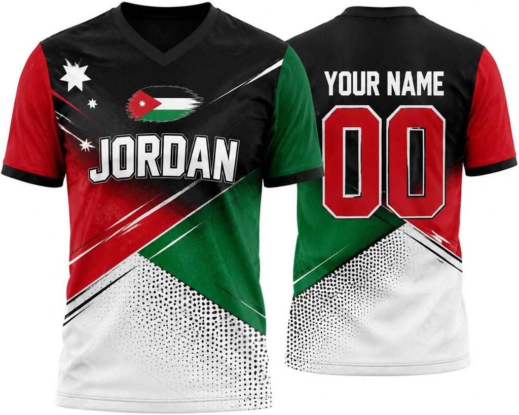 Custom Jordan Soccer Jersey Shirt, Jordan Football Shirt, Personalized Name Number Fan Apparel