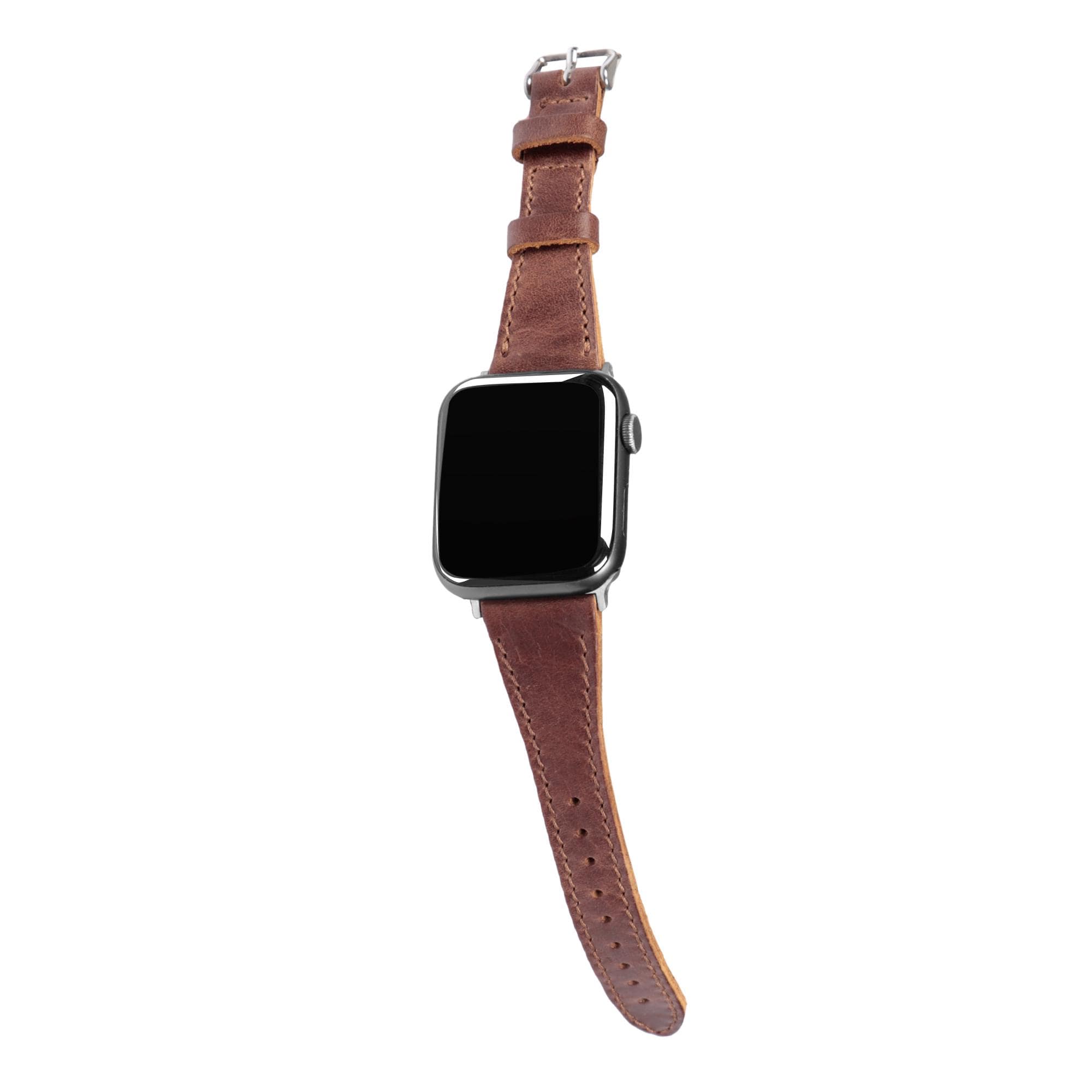 Personalized Genuine Leather Apple Watch Band Strap for Men and Women, Top Grain Leather Strap for Watches, Apple Watch Series Leather Band