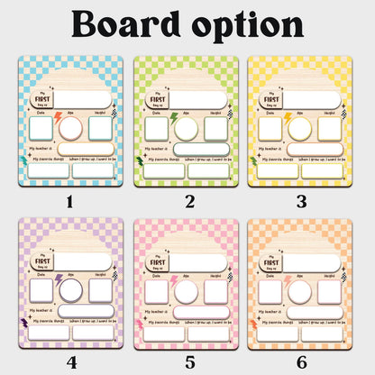 Custom First & Last Day School Sign, First Day Of School Board, Back To School Sign, Kindergarten 1st Day Of School Sign, School Photo Prop